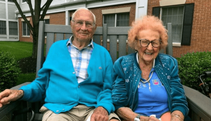 From Nursing Home to Newlyweds:100 and 102-Year-Old Couple Ties the Knot